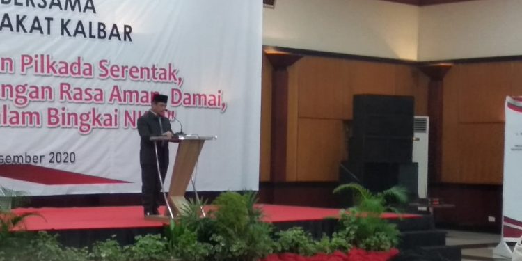 Wakil Gubernur Kalimantan Barat Mengapresiasi Acara Doa Bersama Yang Dilaksanakan FKUB