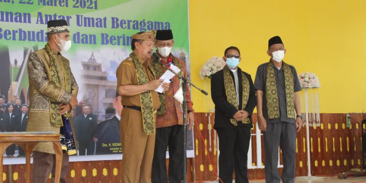 FKUB Kabupaten Sanggau Launching Desa Sadar Kerukunan