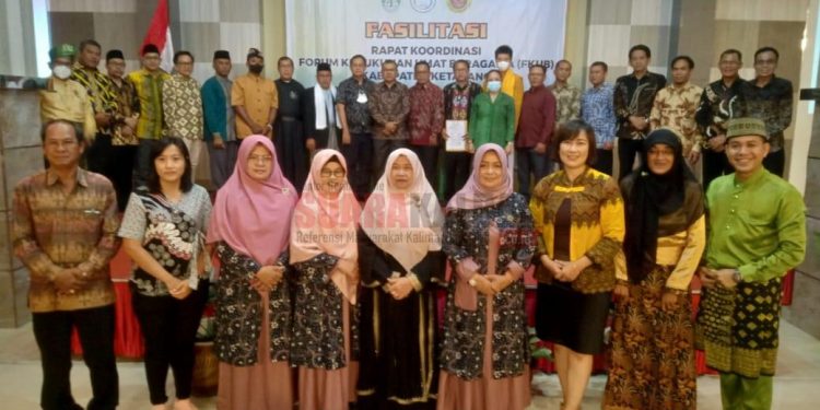 Mantan NAPITER  Asal Singkawang Berbicara pada Rakor FKUB di Ketapang