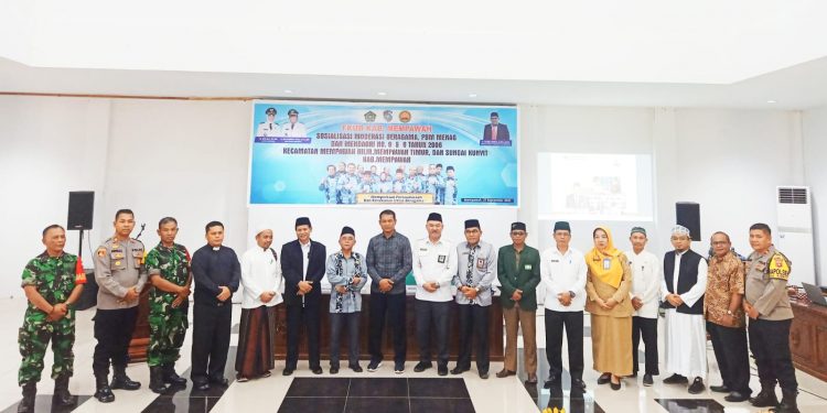 FKUB Mempawah Sosialisasi Moderasi Beragama Kepada Tokoh Lintas Agama