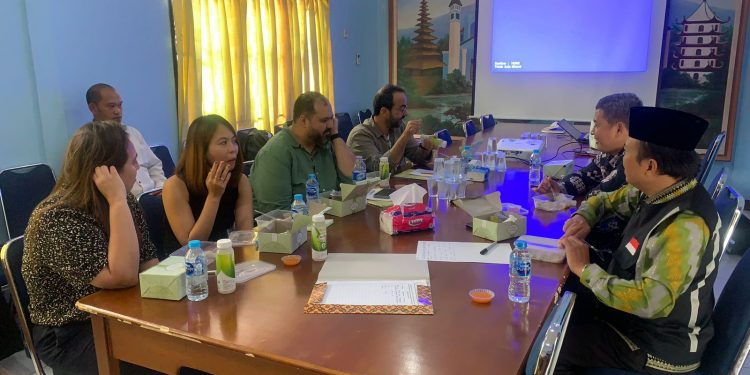 Aflatoun International dan RoTA-EAA Sambangi FKUB Kalbar, Jajaki Kerjasama Peace Building Education