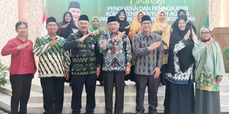 Orientasi Penguatan dan Peningkatan Kompetensi Penyuluh Agama Bidang Moderasi Beragama