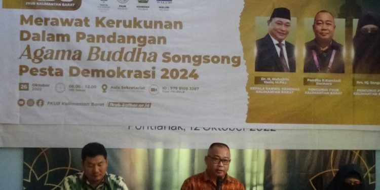 Pdt Rolink Kurniadi Darmara : Umat Buddha Mesti Jaga Kerukunan Baik Intern dan Antar Umat Beragama