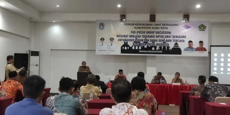 FKUB Kubu Raya Konsisten Ciptakan Kondisi Masyarakat Toleran