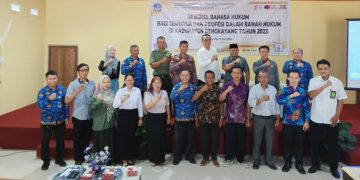 Kegiatan Bengkel Bahasa Hukum bagi Lembaga dan Profesi dalam Ranah Hukum di Kabupaten Bengkayang Tahun 2023