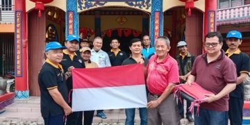 FKUB Kabupaten Bengkayang Sambangi Klenteng Pe Kong Gelar Kerja Bakti dan Sosialisasi Kerukunan