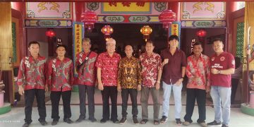 Penuh Suasana Harmonis, Anggota FKUB Mempawah Hadiri Ulang Tahun Te Pek Kong Parit Bujur