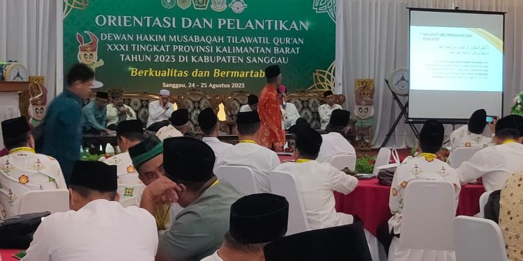 Orientasi dan Pelantikan Dewan Hakim; Perangkat MTQ bermartabat