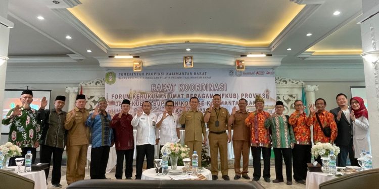 Kesbangpol Kalbar, Fasilitasi Rakor FKUB se-Kalimantan Barat