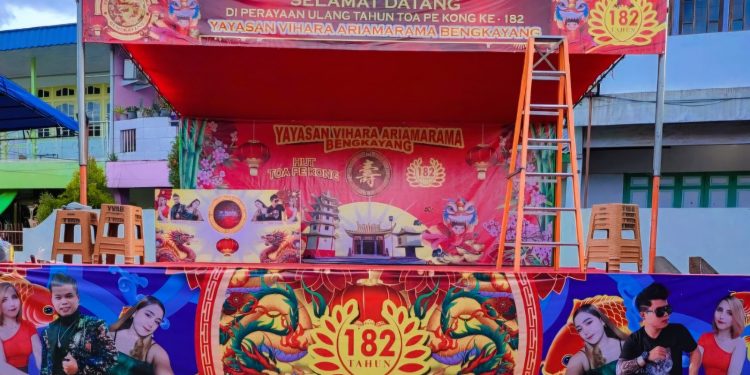 Pengurus FKUB Kabupaten Bengkayang Sambangi Panitia HUT Kelenteng Pe Kong Bengkayang