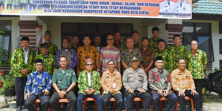 Hadiri Silaturahmi Tokoh Lintas Agama, Staff Ahli Bupati: Memilih Pemimpin Bukan Berarti Memilih Agama, Pilihlah Pemimpin yang Layak untuk Kabupaten Ketapang