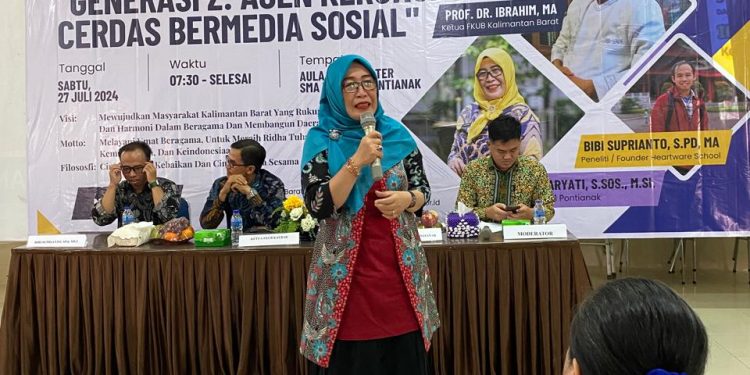 Kepala SMAN 1 Pontianak : Generasi Z sebagai Agen Kerukunan Cerdas Bermedia Sosial