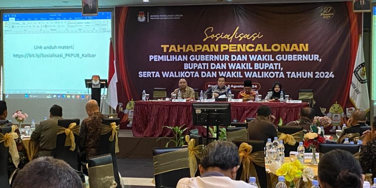 Transparansi, FKUB Kalbar Apresiasi Sosialisasi Tahapan Pilkada Serentak 2024