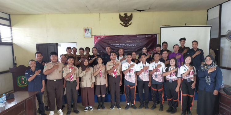 Tji Cin Med, B.CL Hadiri Sosialisasi Tatap Muka Pilkada Serentak Tahun 2024 di Kecamatan Bengkayang