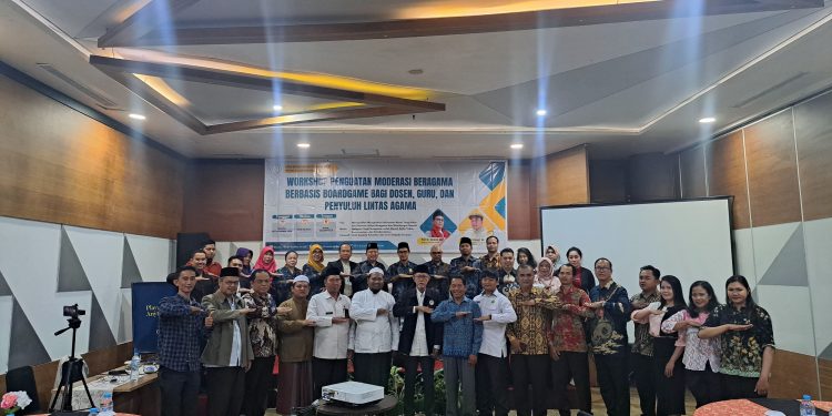 Perdana di Kalbar, Workshop Penguatan Moderasi Beragama Berbasis Boardgame Libatkan Dosen, Guru, dan Penyuluh