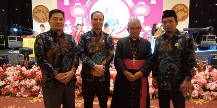 Tasyakkuran 75 Tahun Mgr. Agustinus Agus dan Ulang Tahun ke-115 Katedral Pontianak di Qubu Resort