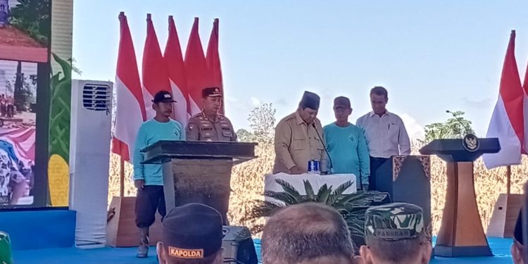 FKUB Kalbar Hadiri Panen Raya Jagung Serentak Bersama Presiden Prabowo
