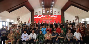  Pengurus dan Anggota Pengurus FKUB Kab. Bengkayang Hadiri Rapat Koordinasi Lintas Sektoral Dalam Rangka Menjaga Kondusifitas Kabupaten Bengkayang