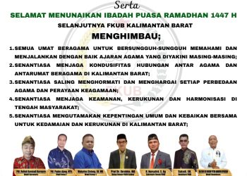 FKUB Kalbar Keluarkan 5 Imbauan Jelang Imlek 2577 dan Ramadan 1447 H