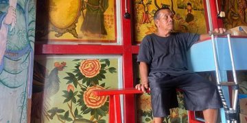 Kisah Inspiratif Slamet: Lansia Muslim, 30 Tahun Setia Jaga Kelenteng Tengah Laut Kubu Raya